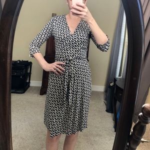 Classic Diane Von Furstenberg silk wrap dress